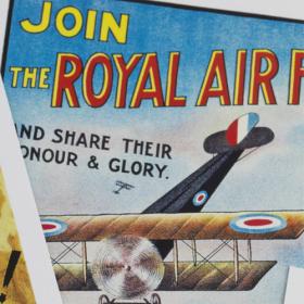 Browse our collection of prints and posters relating to aviation. <br /><br />Whether it be original vintage First or Second World War RAF reproduction recruitment posters such as the iconic Three Supermarine Spitfires, or more contemporary prints of blueprints of the SR-71 Blackbird and the official movie poster of Top Gun: Maverick.